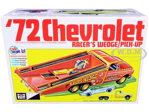 Skill 2 Model Kit 1972 Chevrolet Pickup Truck Racers Wedge 2-in-1 Kit 1/25 Scale Model by MPC