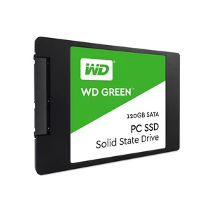 SSD Western Digital Green 3D NAND 120GB 2.5'' (WDS120G2G0A) SSD • kapacita 120 GB • technológia 3D NAND • rozhranie SATA 6 Gb/s • vyhotovenie 2,5" • s