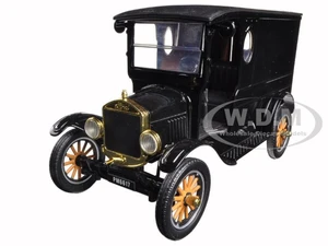 1925 Ford Model T Paddy Wagon Black 1/24 Diecast Model Car by Motormax