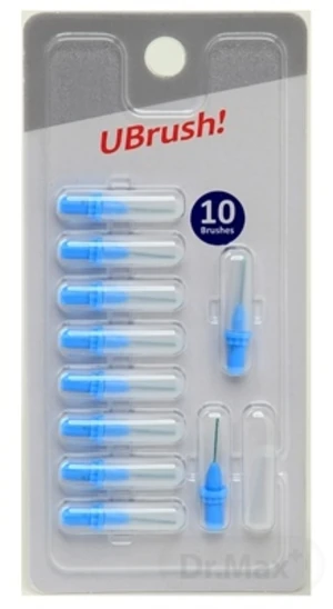 UBrush! - medzizubná kefka - 0,5 mm modrá