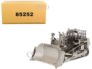 CAT Caterpillar D11T Track Type Tractor Dozer Matt Silver Plated "Commemorative Series" 1/50 Diecast Model  by Diecast Masters