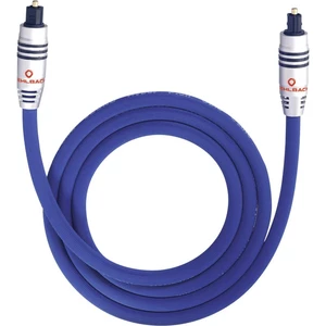 Toslink digitálny audio prepojovací kábel [1x Toslink zástrčka (ODT) - 1x Toslink zástrčka (ODT)] 2.00 m modrá Oehlbach