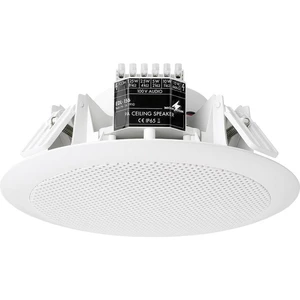 Monacor EDL-156 ELA zabudovateľný reproduktor 15 W 100 V biela 1 ks
