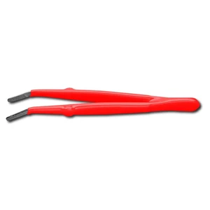 Donau Elektronik PZ18 izolovaná pinzeta   tupý, zahnutý 145 mm