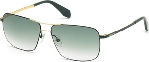 Adidas OR0003 30P Shine Endura Gold Matte Green/Gradient Green S Lifestyle okulary
