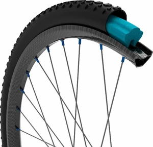 Tubolight Evo Gravel 25-42 58.0 Azul Presta Anti-puncture foam Cámaras Bicicleta