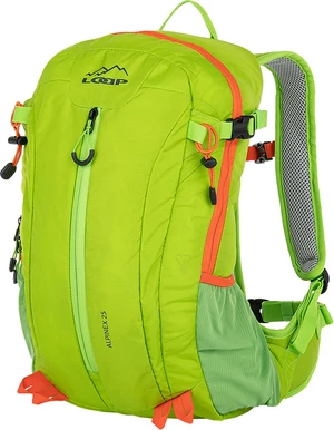 Oranžovo-zelený turistický batoh 25 l LOAP Alpinex 25