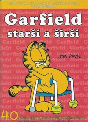 Garfield starší a širší - Jim Davis