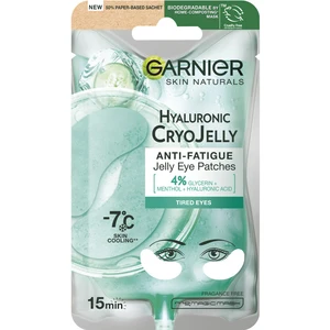 Garnier Skin Naturals Cryo Jelly očná textilná maska s chladivým efektom -7 °C, 5 g