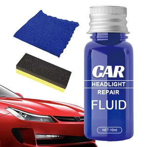 Headlight Polish Liquid Ultra Headlight Restoration Kit Automotive Headlight Cleaner Easy Heavy-Duty Car Scratch Remover