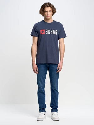 Big Star Man's T-shirt_ss T-shirt 151997 Blue-403