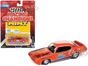 1969 Pontiac GTO Orange with Graphics "The Judge - Arnie The Farmer Beswick" "Racing Champions Mint 2023" Release 1 Limited Edition to 2500 pieces Wo