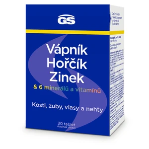 GS Vápník hořčík zinek 30 tablet