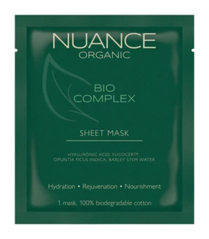 Nuance Organic Plátenná maska pre všetky typy pleti