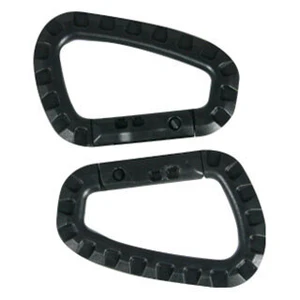 Karabina ABS Mil-Tec® 2 ks – Černá (Barva: Černá)