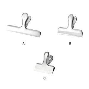 2/3 12pcs set Stainless Steel Bag Clips Practical Sealing Solution For Chips Snacks Easy To Sealing Clip