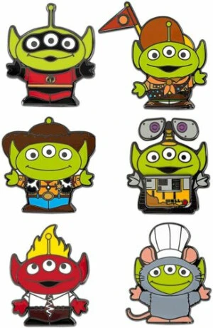 Pixar Loungefly POP! Pin Ansteck-Pins Aliens