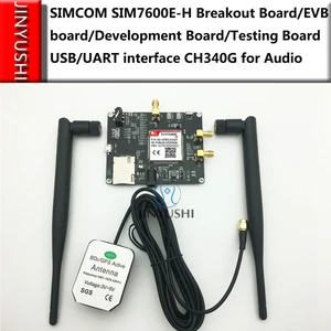 SIM7600E-H SIMCOM SIM7600E SIM7600SA SIM7600A Testing kit Breakout Board/EVB board USB/UART CH340G for Audio LTE GPS
