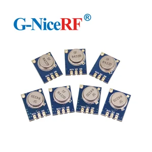 8pcs/lot 433MHZ Superheterodyne ASK RF Transmitter Module STX882 including spring antenna