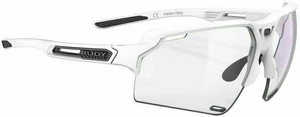 Rudy Project Deltabeat White Gloss/ImpactX Photochromic 2 Laser Purple Occhiali da ciclismo