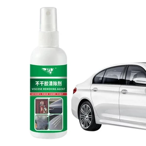 Glue Remover Sticker Lifter Adhesive Cleaner Stain Remover Spray All Purpose Portable Effective Glue Remover Liquid For Work