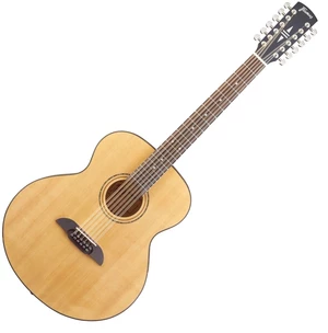 Framus FJ-14-SMV Vintage Transparent Satin Natural Tinted Guitarra acústica de 12 cuerdas