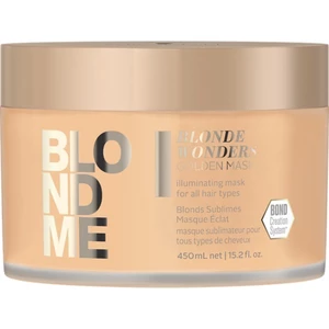 Schwarzkopf Professional Maska se zlatými pigmenty pro blond vlasy Blondme Blonde Wonders (Golden Mask) 450 ml