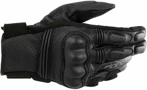 Alpinestars Phenom Leather Air Gloves Black/Black XL Motorradhandschuhe