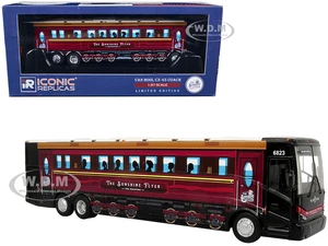 Van Hool CX-45 Coach Bus Academy Bus Lines "The Sunshine Flyer The Rockfish" 1/87 (HO) Diecast Model by Iconic Replicas