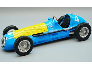 Maserati 4 CLT 4 Juan Manuel Fangio Winner Formula One F1 "Pau GP" (1949) "Mythos Series" Limited Edition to 100 pieces Worldwide 1/18 Model Car by T