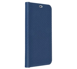 Forcell Luna Carbon flipové pouzdro Apple iPhone 12 mini navy