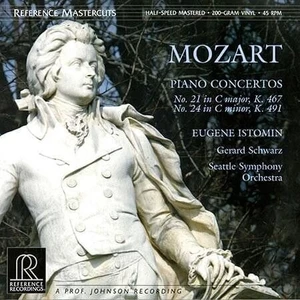 W.A. Mozart - Piano Concertos Nos 21 & 24 (200g) (2 LP) Disco de vinilo