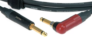 Klotz TIR0450PSP Titanium Negro 4,5 m Recto - Acodado Cable de instrumento