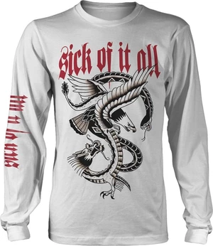Sick Of It All T-shirt Eagle Homme White M
