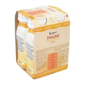 FRESUBIN Original roztok s broskvovou příchutí 4 x 200 ml