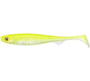 Fox rage gumová nástraha slick shads ultra uv chartreuse ayu - 9 cm