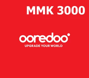 Ooredoo 3000 MMK Mobile Top-up MM