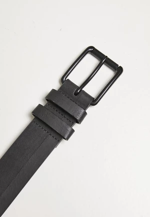 Base strap made of imitation leather grey
