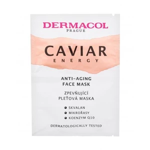Dermacol Caviar Energy 2x8 ml pleťová maska na všechny typy pleti; na dehydratovanou pleť; proti vráskám; výživa a regenerace pleti