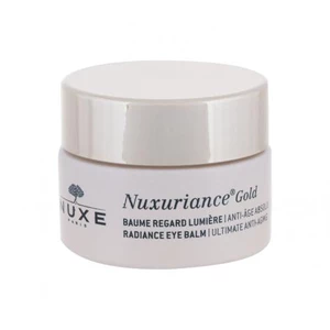 NUXE Nuxuriance Gold Radiance Eye Balm 15 ml oční gel na všechny typy pleti; na rozjasnění pleti; výživa a regenerace pleti; zpevnění a lifting pleti