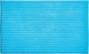 GRUND Koupelnová předložka RIFFLE tyrkysová Rozměr: 60x100 cm