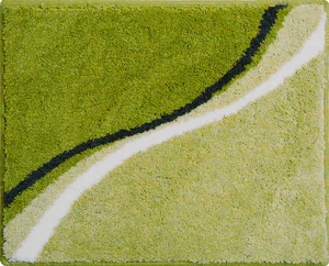 GRUND Koupelnová předložka LUCA zelená Rozměr: 50x60 cm