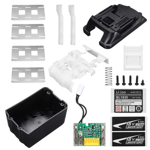 BL1860 Li-ion Battery Plastic Case PCB Charging Protection Circuit Board Charger Box For MAKTA 18V BL1845 BL1890 Shell