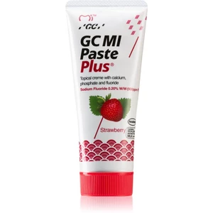 GC MI Paste Plus remineralizačný ochranný krém pre citlivé zuby s fluoridom príchuť Strawberry 35 ml