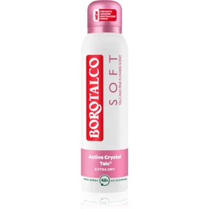 Borotalco Soft Talc & Pink Flower dezodorant v spreji bez alkoholu 150 ml