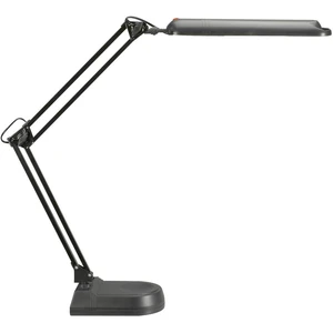 lampa na písací stôl s úspornou žiarovkou Maul 8213690, G23, 11 W, čierna