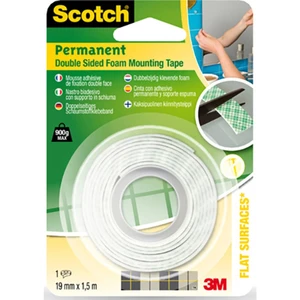 3M  331915B12-EURO montážna páska  biela (d x š) 15 m x 19 mm 1 ks