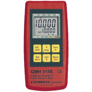 Greisinger GMH 3156 merač tlaku  atmosférický tlak, kvapaliny 2.5 - 400 bar s funkciou dátového záznamníka