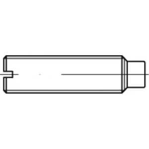 TOOLCRAFT  TO-5435010 závitový kolík M4 12 mm   100 ks