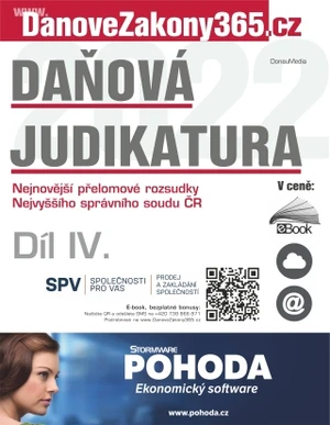 Daňová judikatura (IV.) - kolektiv autorů - e-kniha